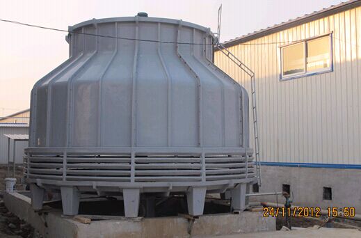 圓形逆流式冷卻塔技術工藝